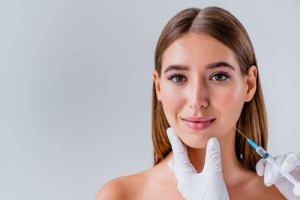 woman getting injections